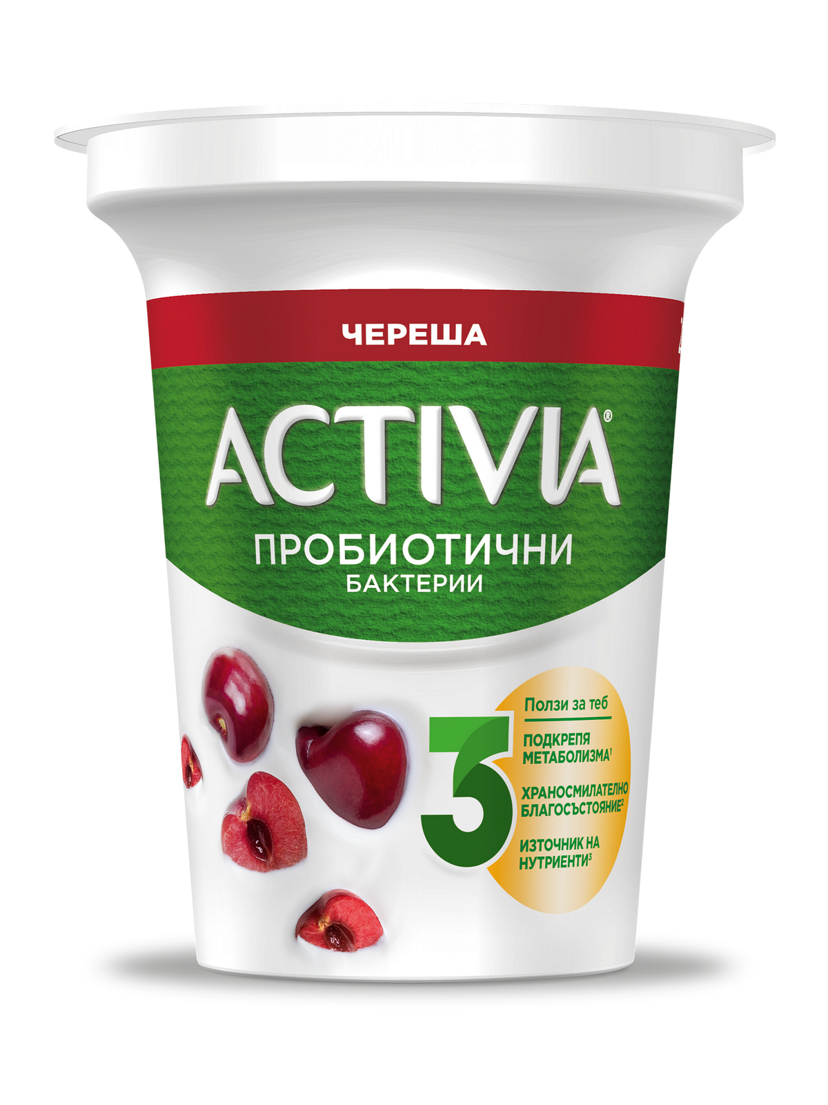 Activia пробиотични бактерии череши 280 г