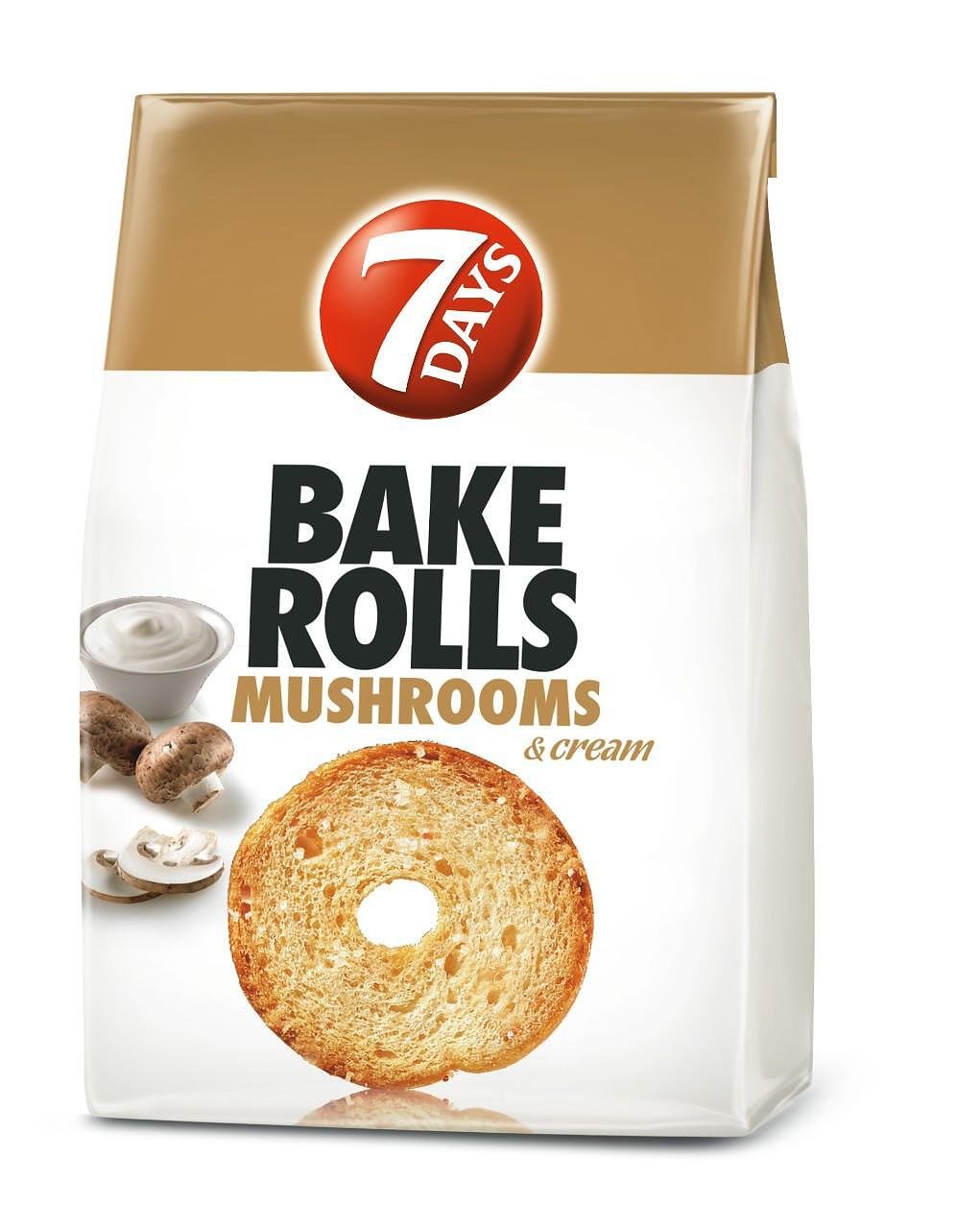 BAKE ROLLS 7 DAYS гъби и сметана 112 гр.