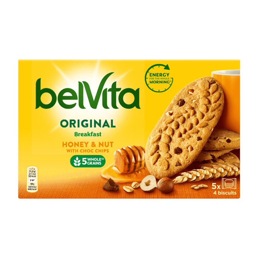 Бисквити BELVITA лешник и мед 225 г