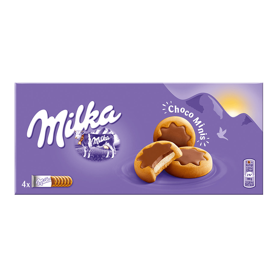 Бисквити MILKA chocominis 150 г