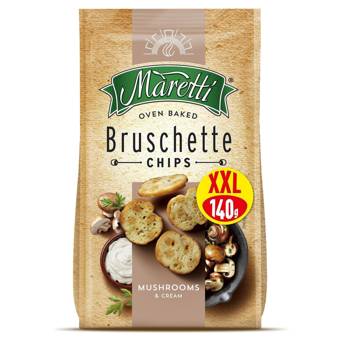 Брускети MARETTI гъби и сметана 140г