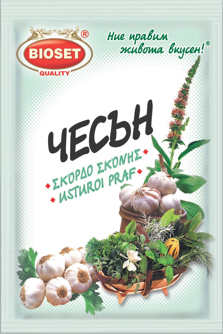 Чесън на прах БИОСЕТ 8 г