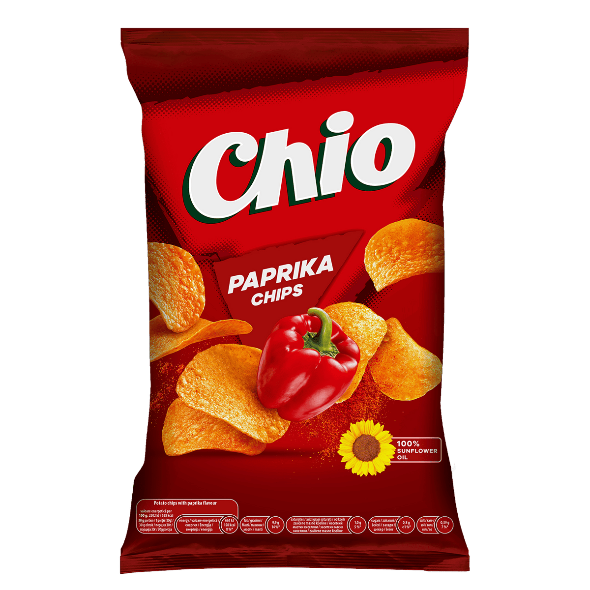 Чипс CHIO паприка 140 г