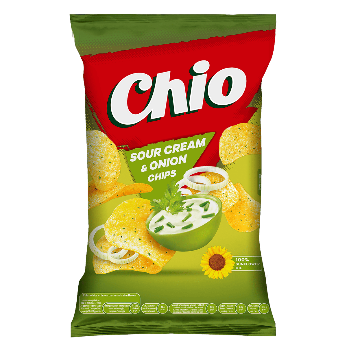 Чипс CHIO сметана и лук 140 г