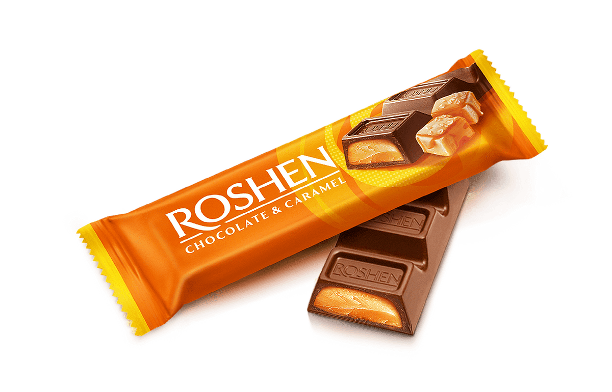 Десерт ROSHEN с пълнеж карамел 30 г