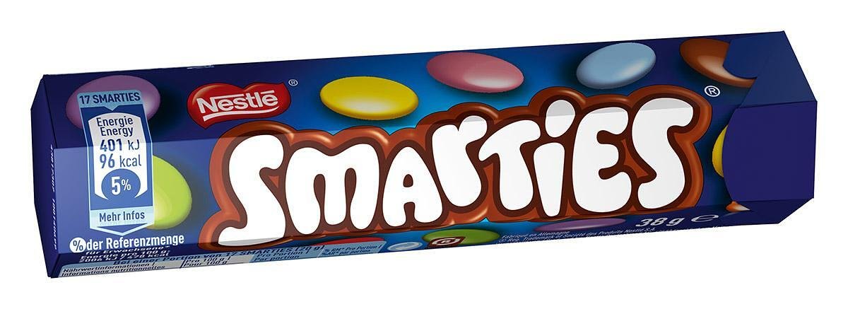 Дражета от млечен шоколад Nestle Smarties 38 г