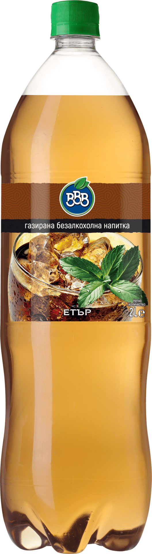 Газирана напитка BBB Етър 2л