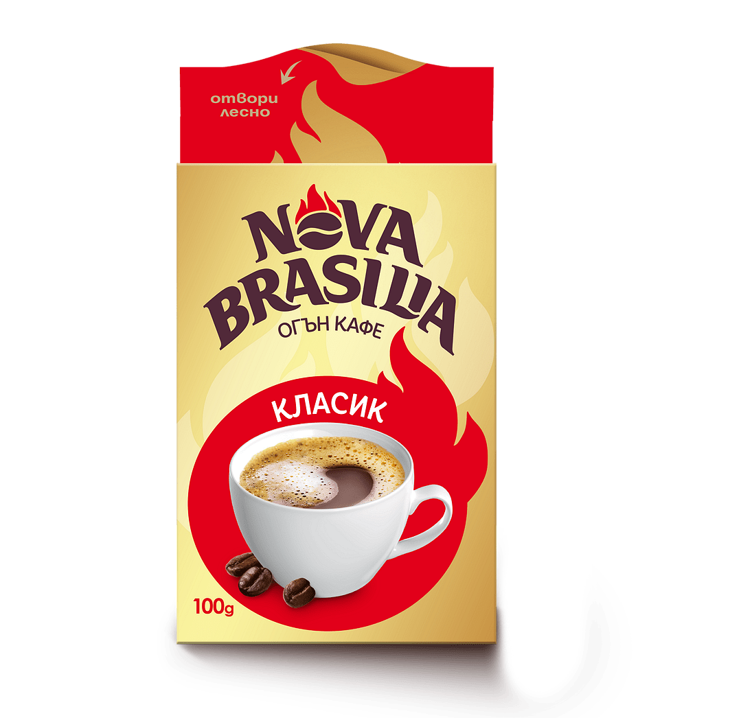 Кафе NOVA BRASILIA Класик 100 г