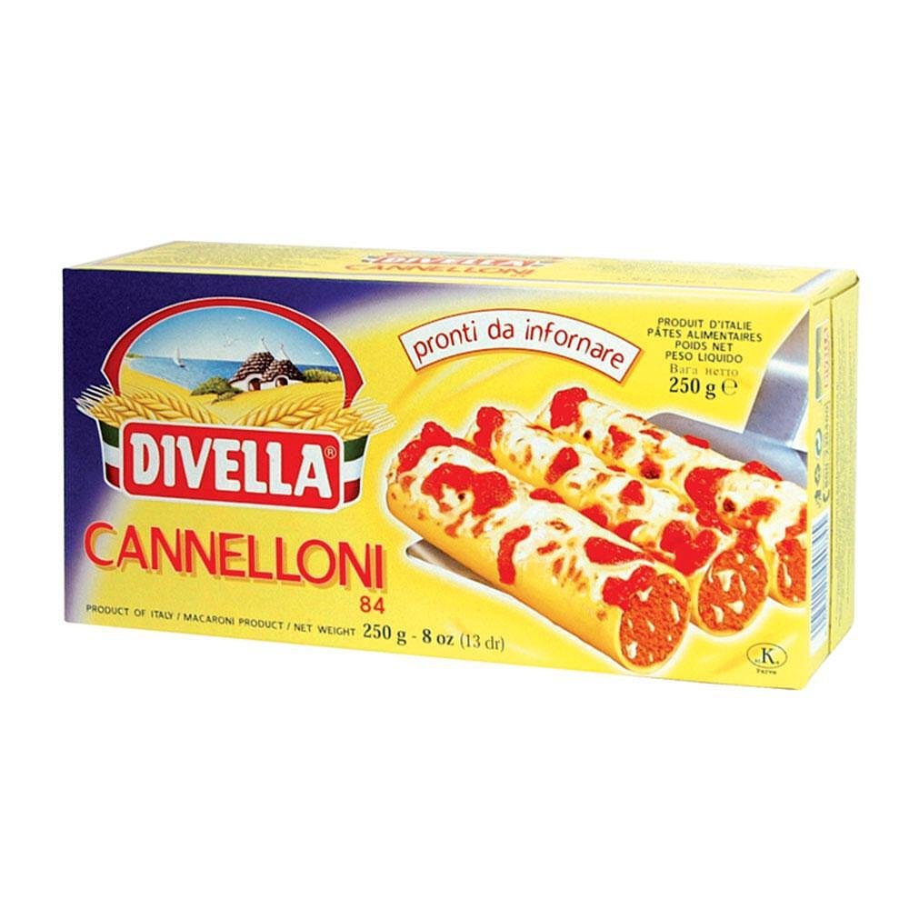 Канелони DIVELLA Cannelloni 84 250 гр.