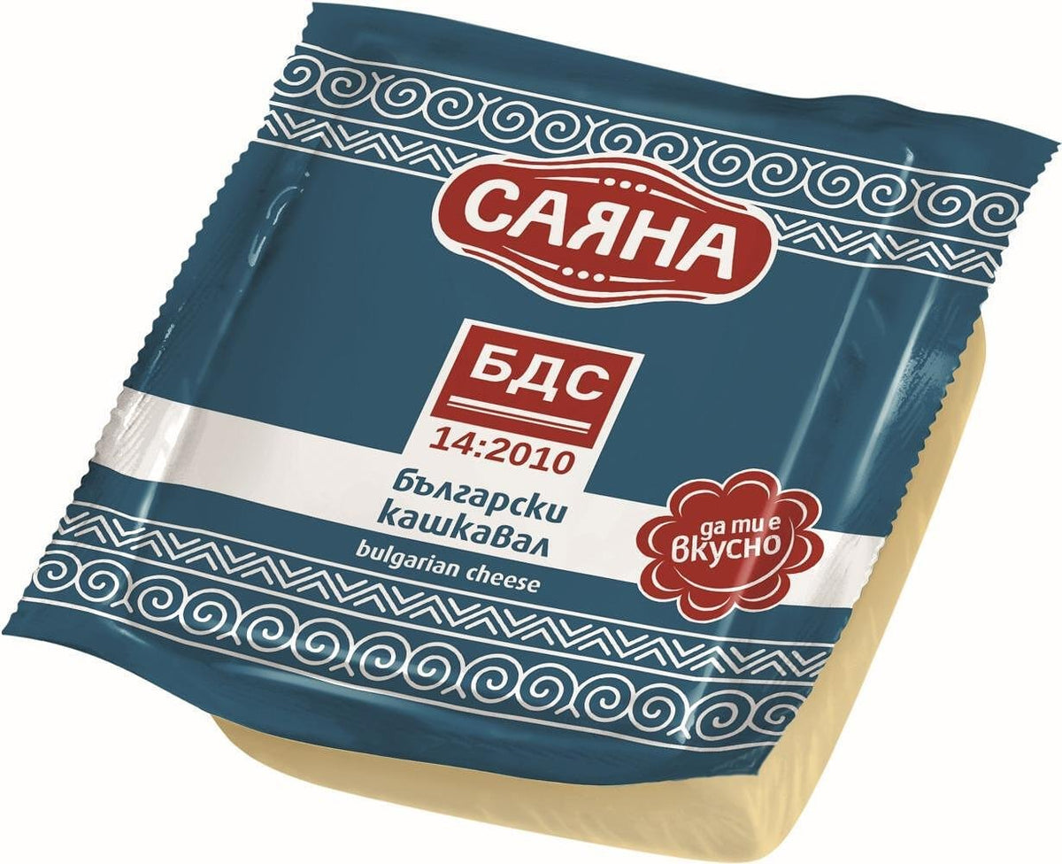 Кашкавал от краве мляко САЯНА БДС 400 г