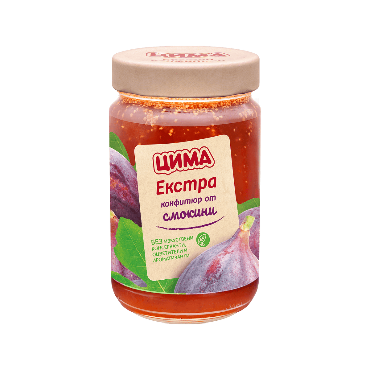 Конфитюр CIMA смокиня цял плод 360 г