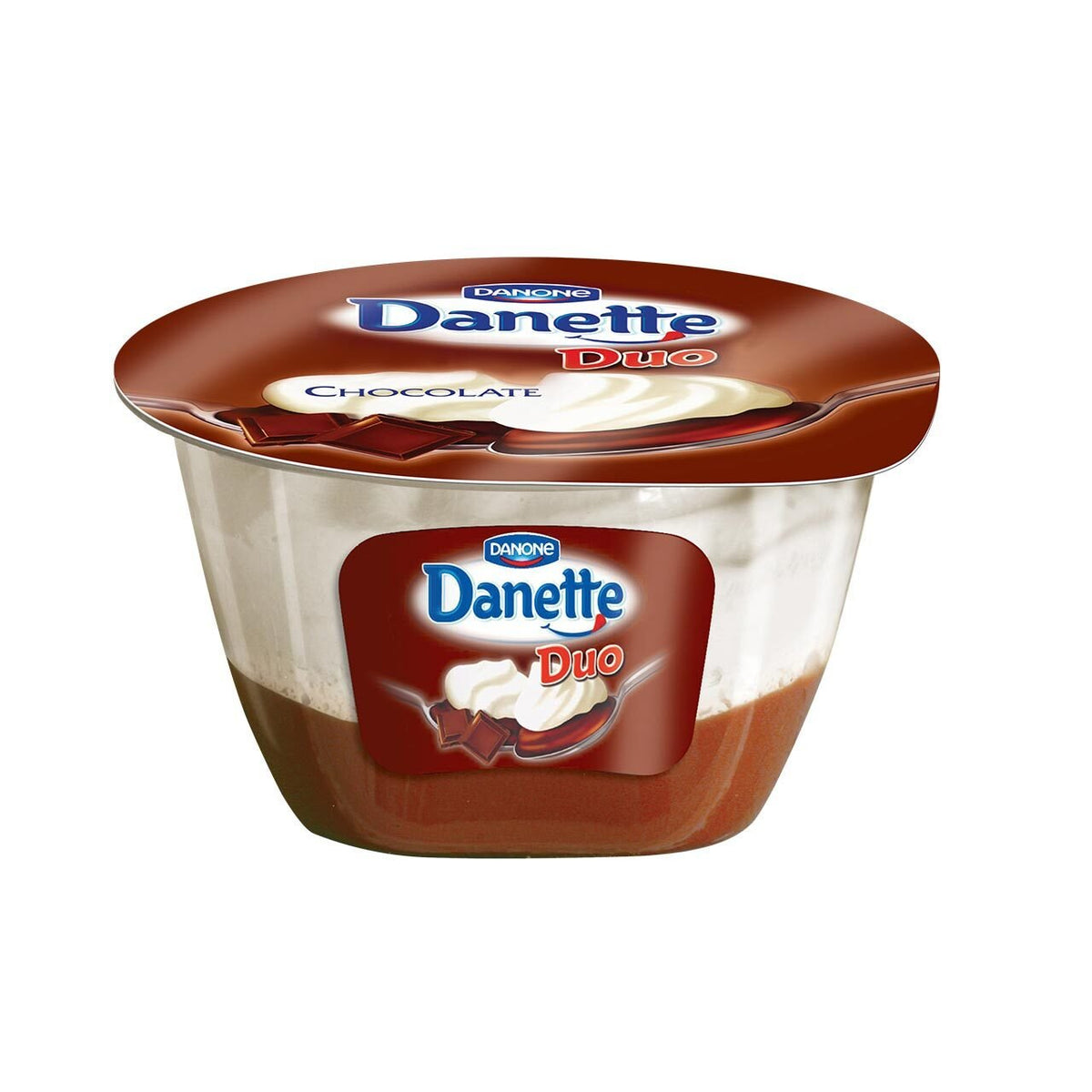 Крем DANETTE Duo шоколад 115 гр.