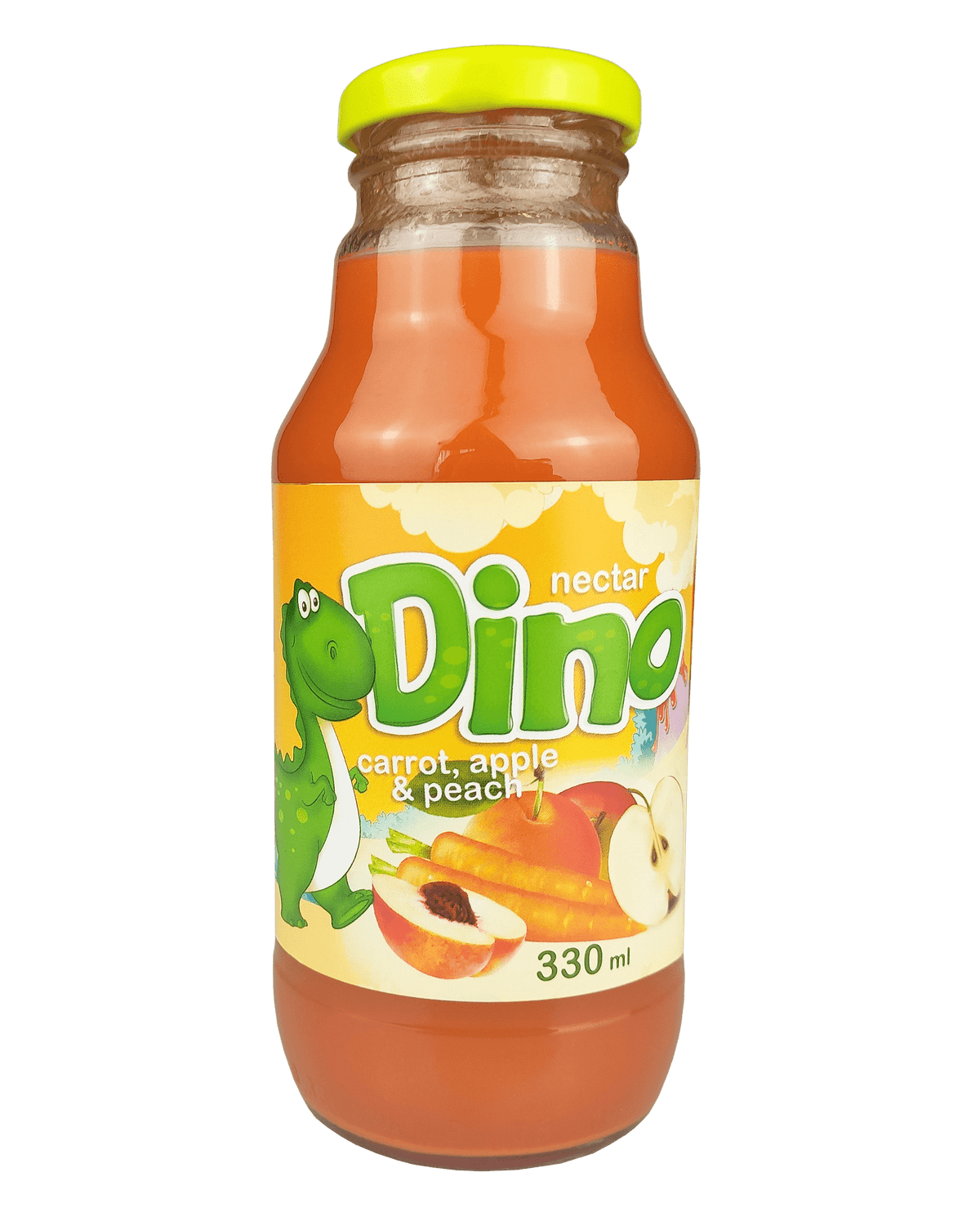 Нектар DINO морк., яб., праск. 330мл