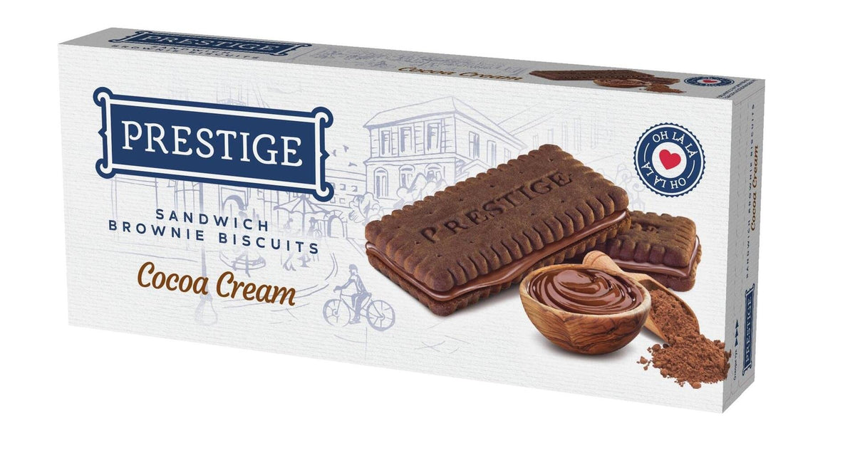 Нетунквани бисквити PRESTIGE Oh Lá Lá BROWNIE Какао 153 гр.