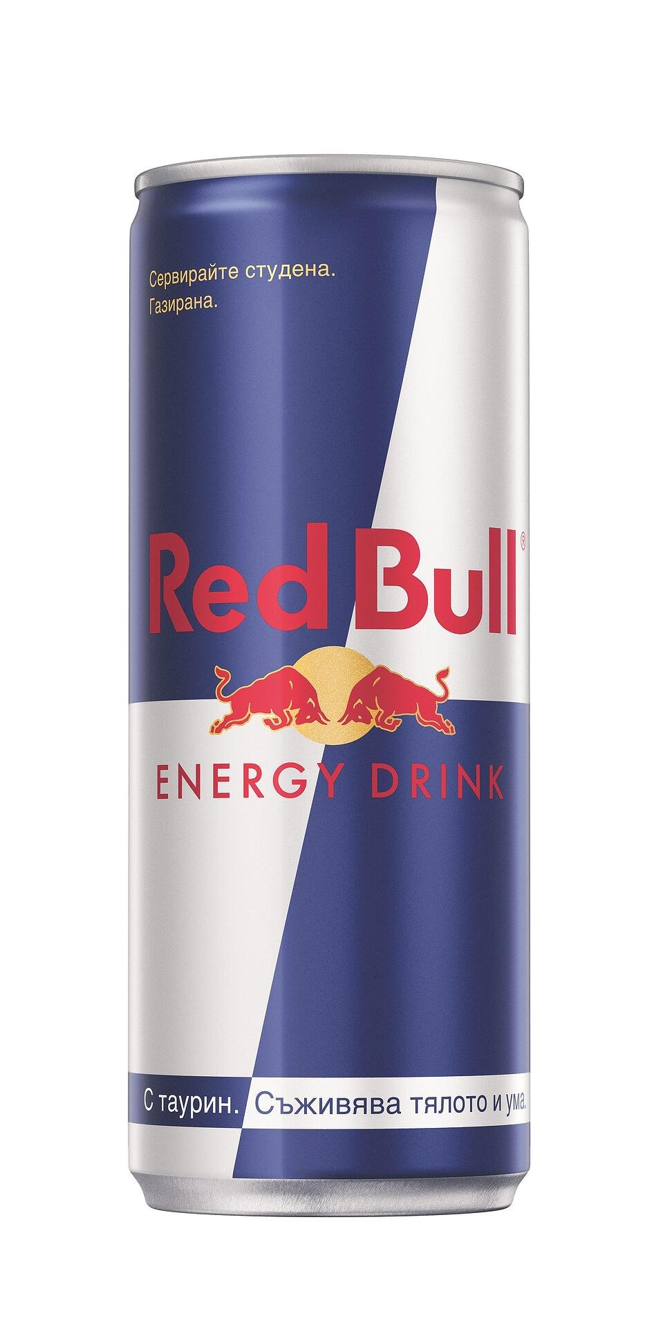 Газирана тонизираща напитка RED BULL 250 мл