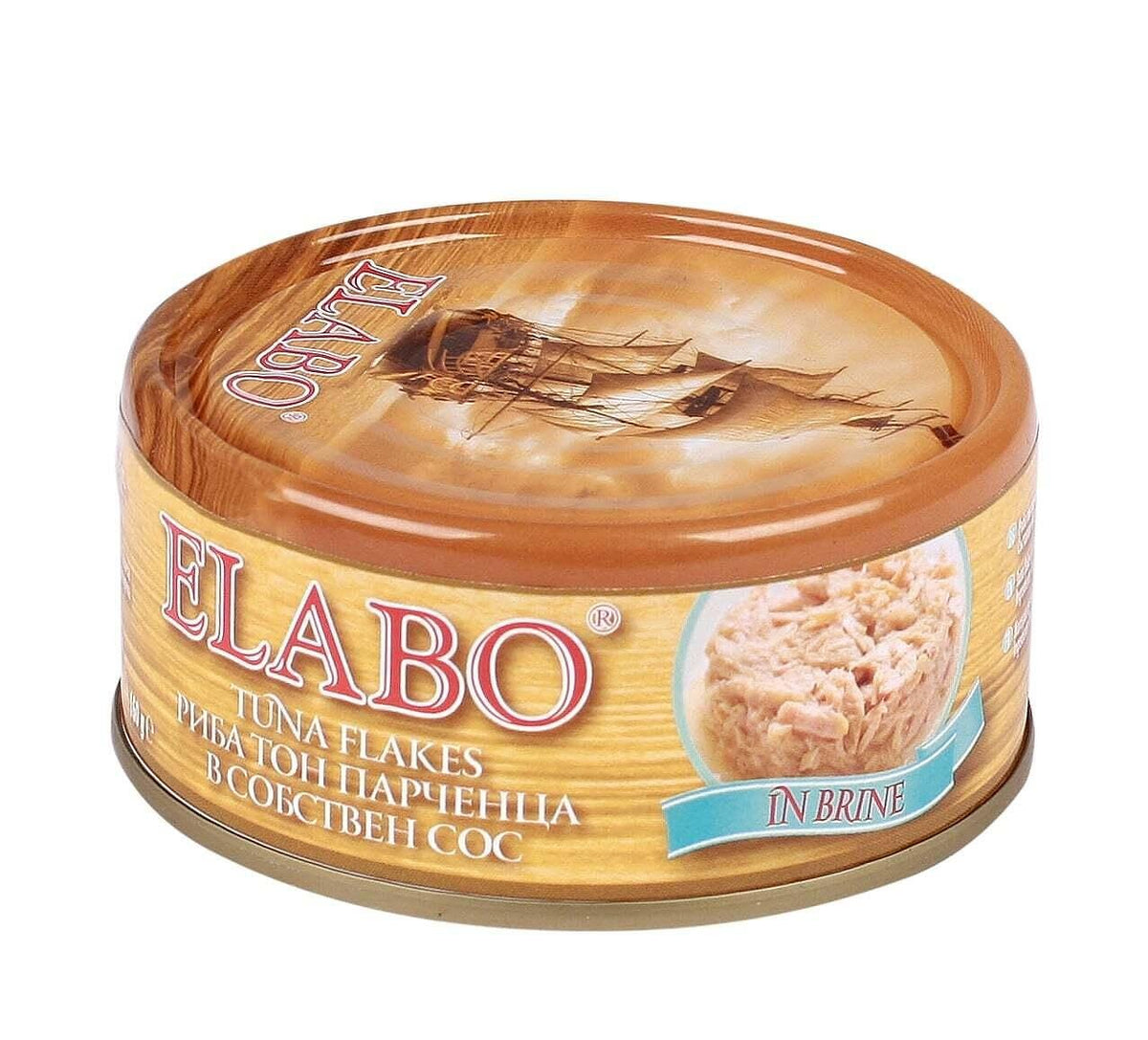 Риба тон ELABO парченца собст.сос 160г