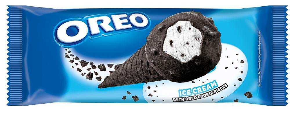Сладолед OREO конус топка 67гр