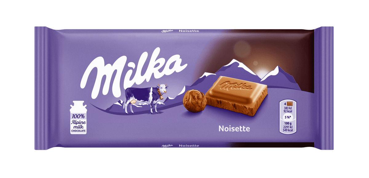 Шоколад MILKA Noisette 100 гр.