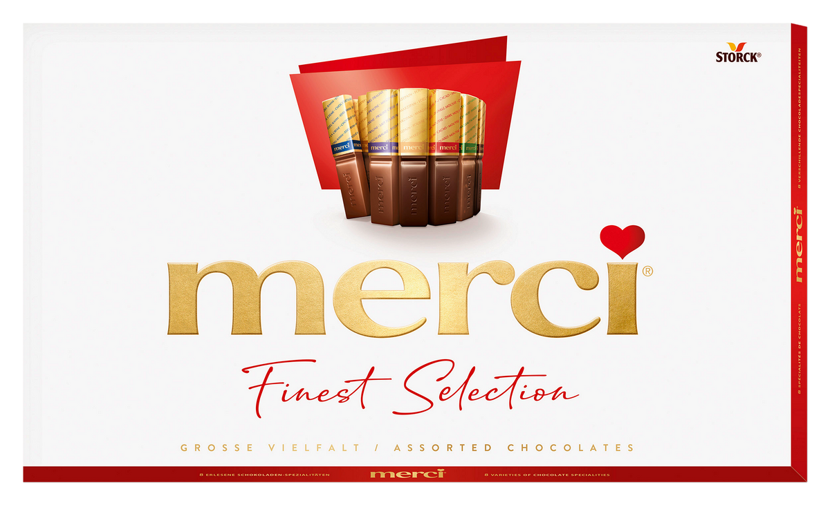 Шоколадови бонбони MERCI Finest Selection 400 г