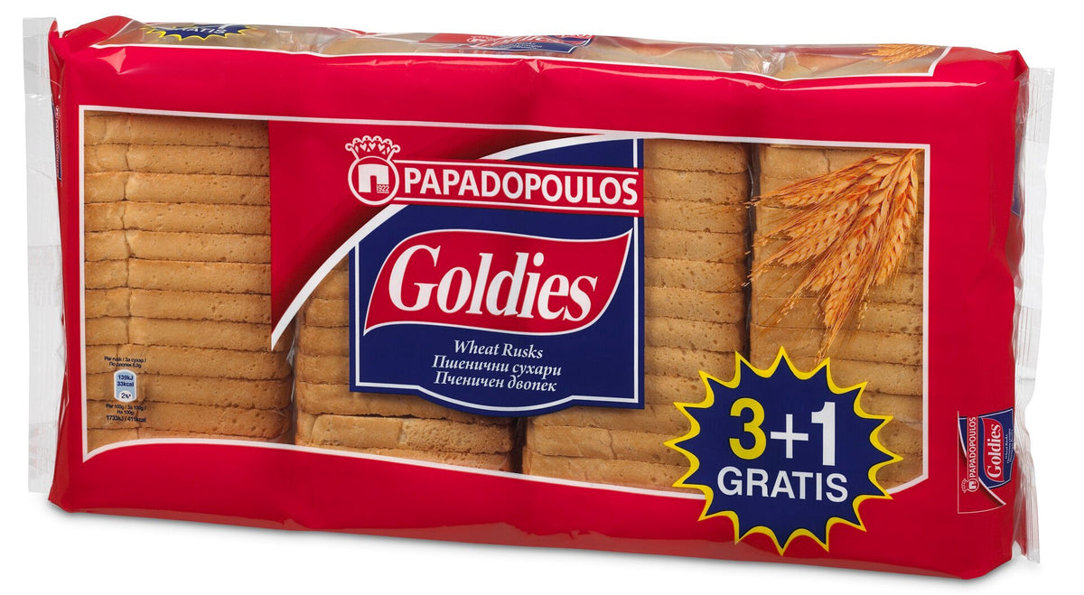 Сухари GOLDIES 3+1 бр. 510 г