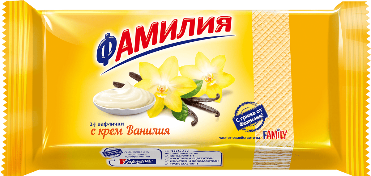 Вафли KARMELA ванилия 220 г