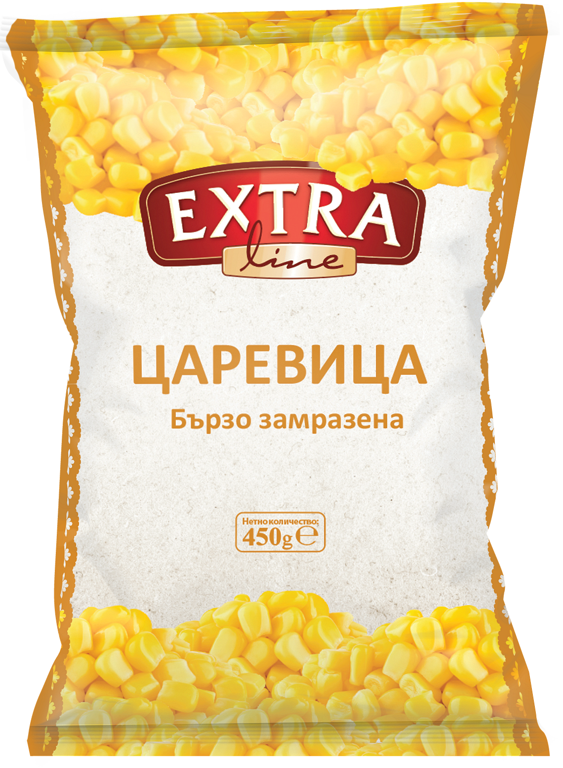 Замразена сладка царевица EXTRA LINE 450 г