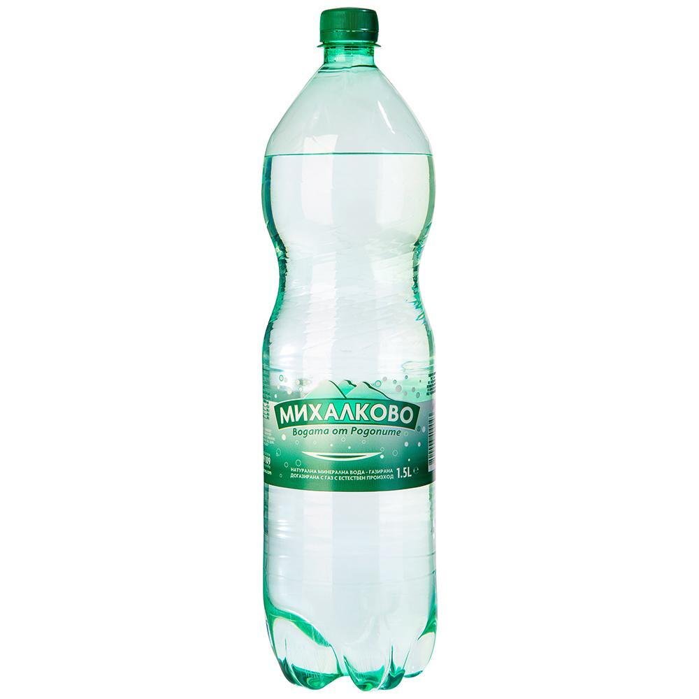 Естествено газирана минерална вода Михалково 1.5л