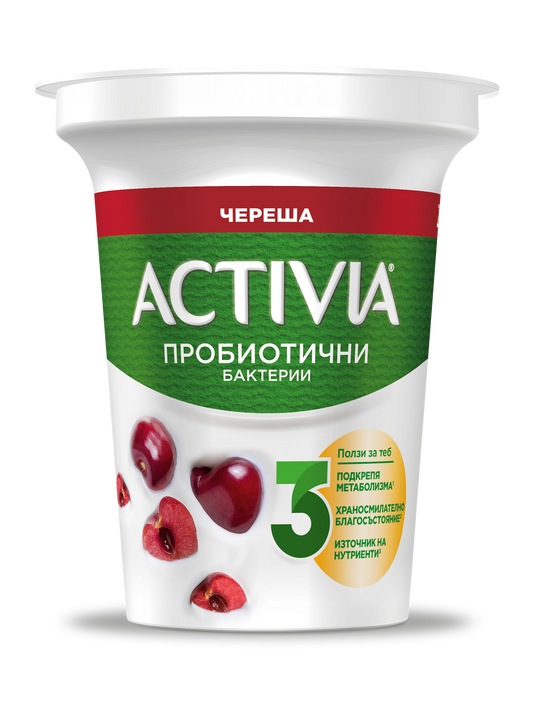 Activia пробиотични бактерии череши 280 г