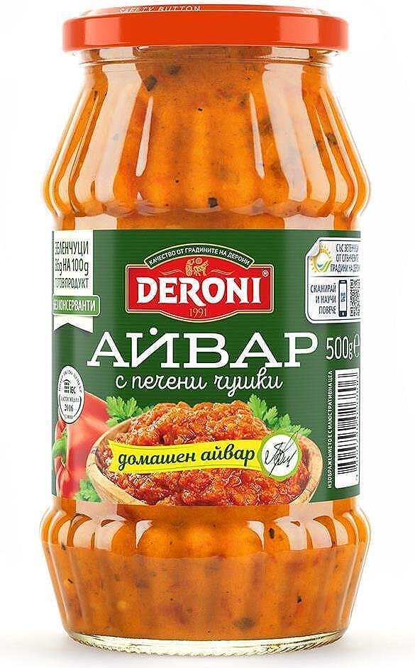 Aйвар DERONI с печени чушки 500г
