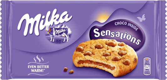 Бисквити MILKA Sensations Choco Inside 156 г