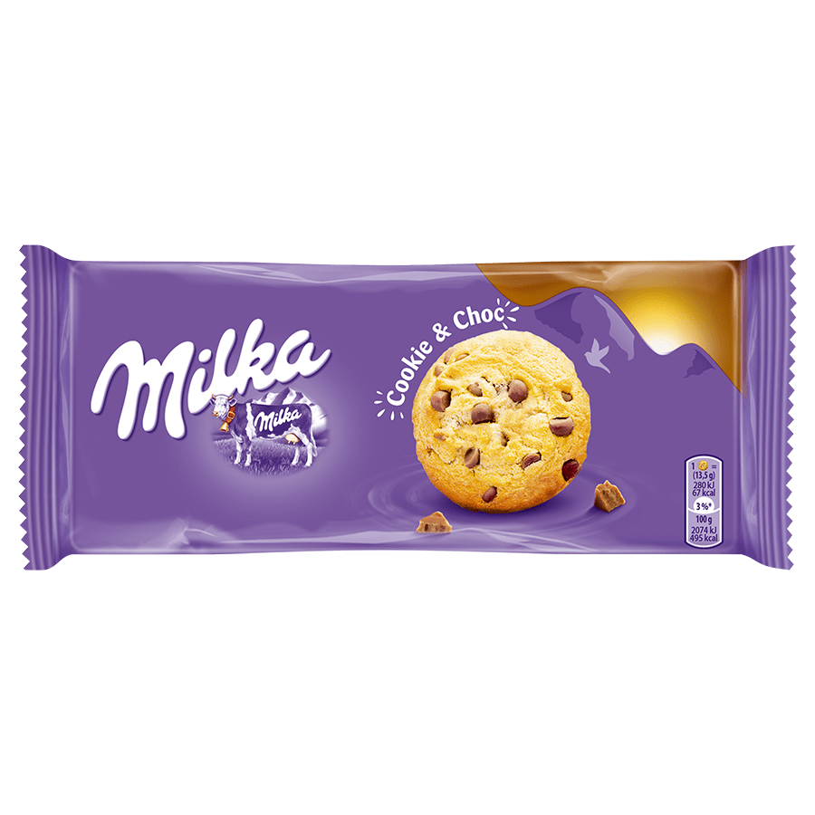 Бисквити МILKA chococookie 135 г