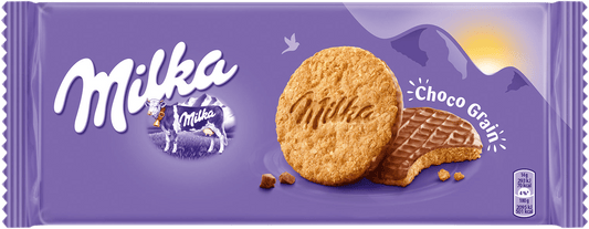 Бисквити МILKA chocograins 126 г