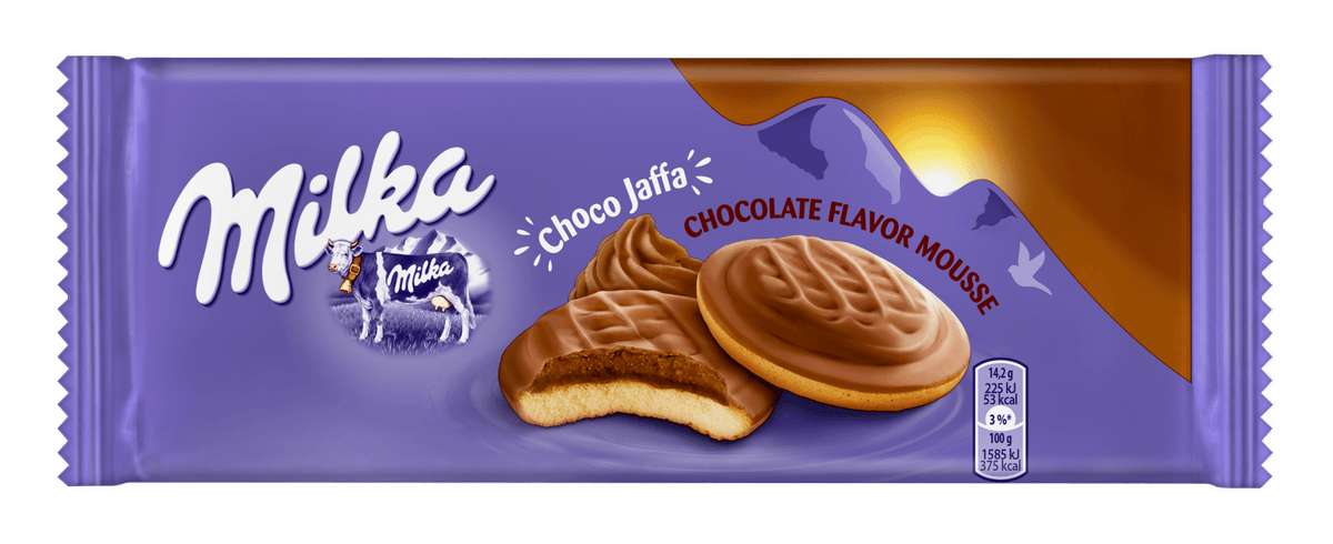 Бисквити MILKA chocojaffa 128 г