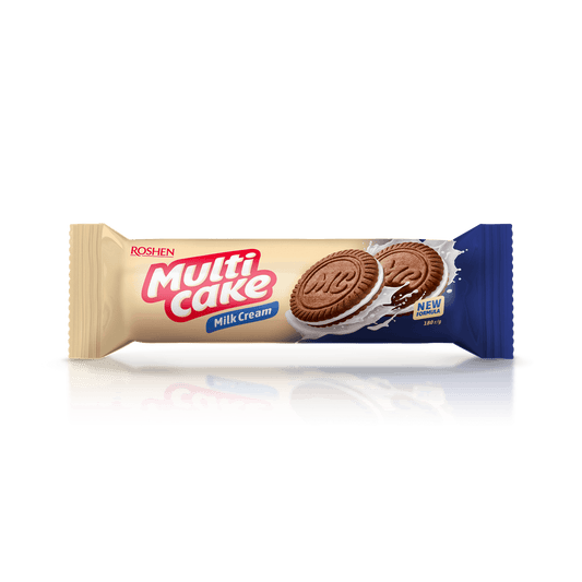 Бисквити ROSHEN Multi Cake Milk Cream 180 г