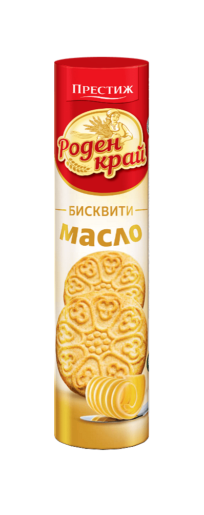 Бисквити РОДЕН КРАЙ масло 165гр