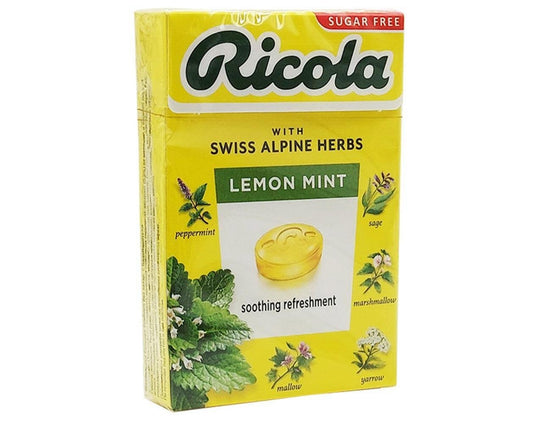 Бонбони RICOLA лимонена мента 40 гр.