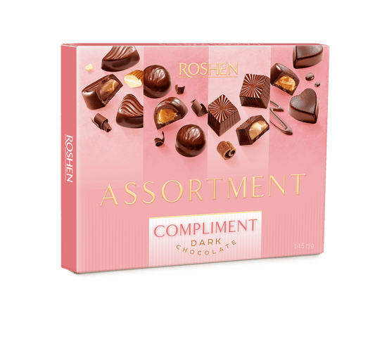 Бонбони ROSHEN Assortment Compliment Dark Chocolate 145 г