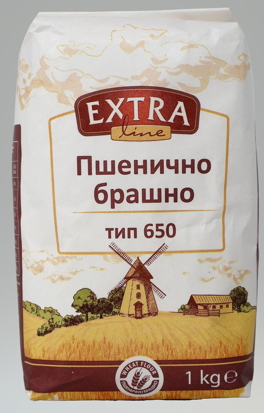 Пшенично брашно EXTRA LINE тип 650 1 кг