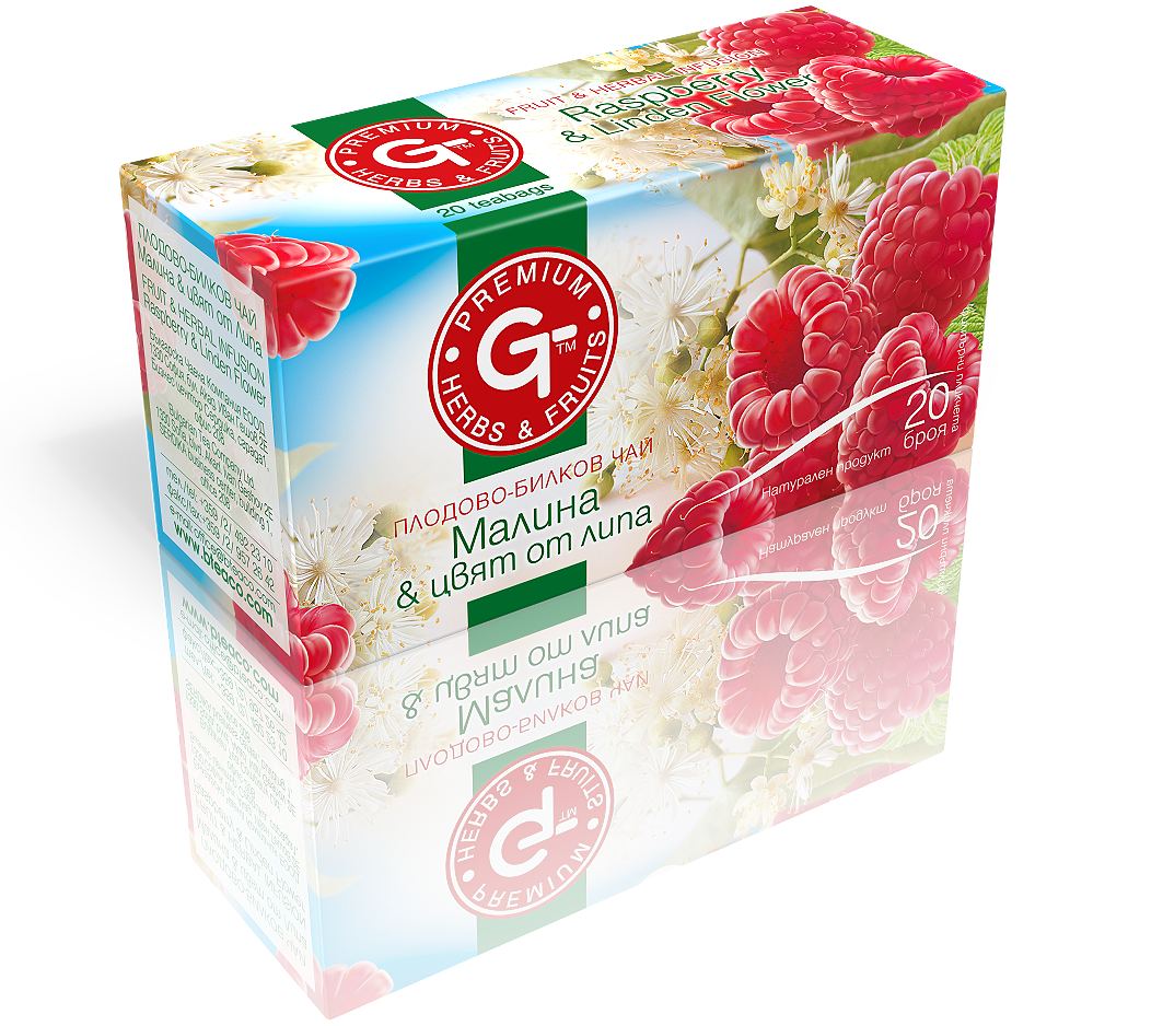 Чай GT PREMIUM  малина,цв. от липа 30 г