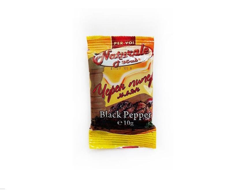 Черен пипер млян NATURALE FOODS 10гр