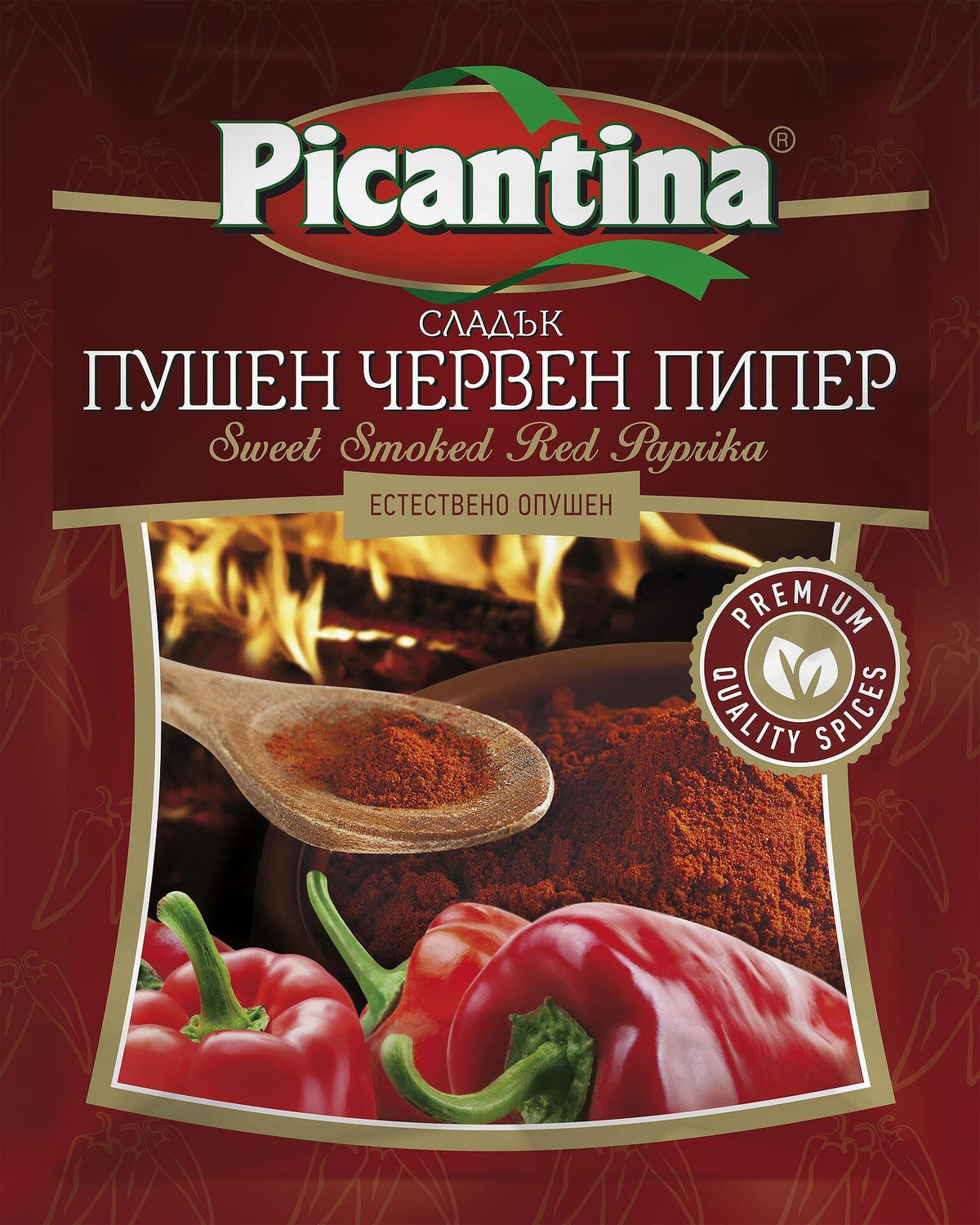 Червен пипер PICANTINA пушен, 30гр