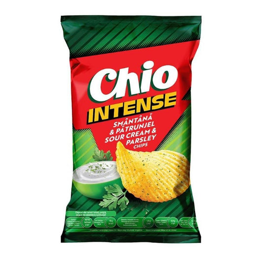 Чипс CHIO INTENSE сметана и магданоз 120 г