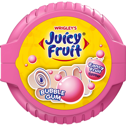 Дъвки Juicy Fruit fancy fruit ролка 56гр