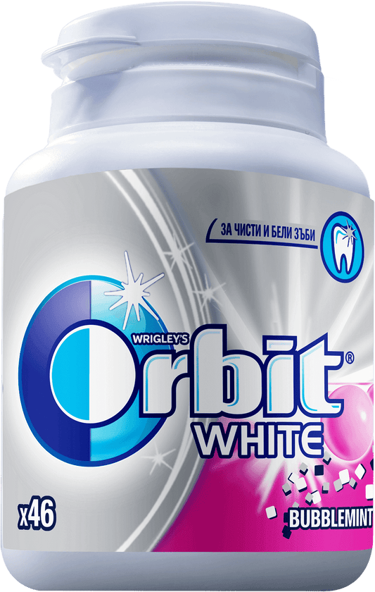 Дъвки ORBIT bubble bottle 46 дражета