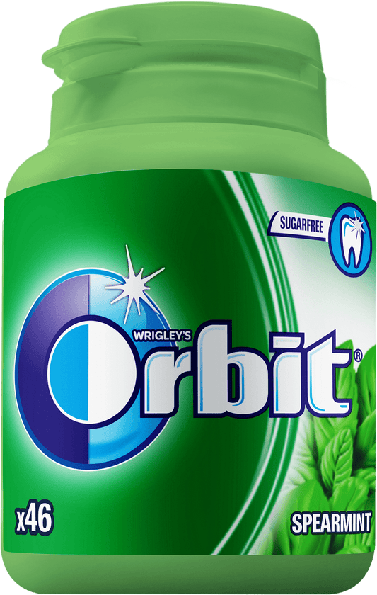 Дъвки ORBIT Spearmint bottle 46бр