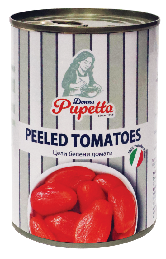 Домати DONNA PUPETTA цели, белени 400 г