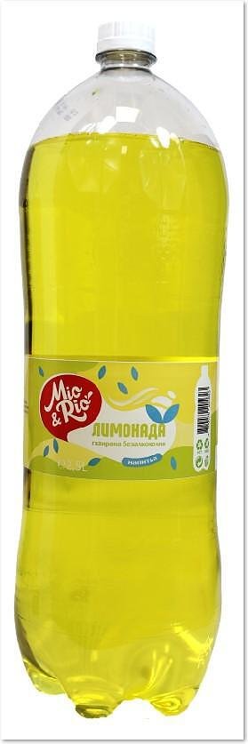 Газирана напитка MIO&RIO лимонада 2.5 л