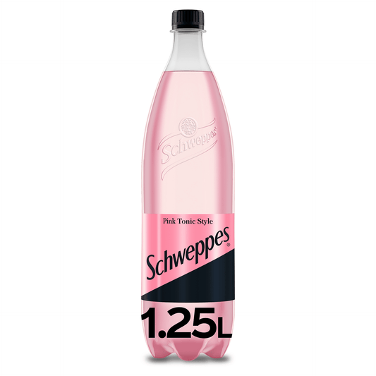 Газирана напитка SCHWEPPES PINK tonic 1.25 л.