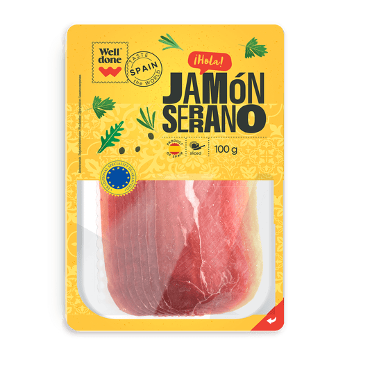 Jamon Serrano WELL DONE слайс 100 г