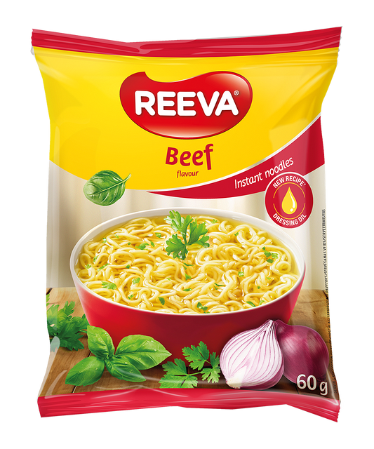 Инстантни спагети REEVA телешко 60 гр.